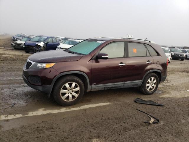 KIA SORENTO LX 2013 with VIN 5XYKTDA25DG311155 - Photo from auction