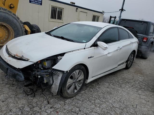 HYUNDAI SONATA HYB 2013 with VIN KMHEC4A40DA090462 - Photo from auction