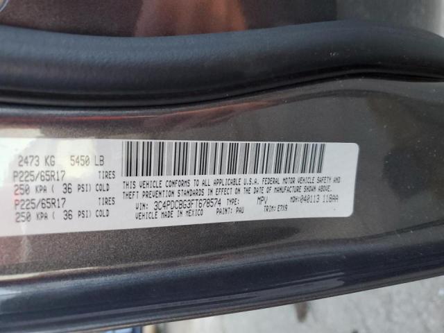 Photo 14 from auction – 2015 DODGE JOURNEY SX with VIN 3C4PDCBG3FT678574