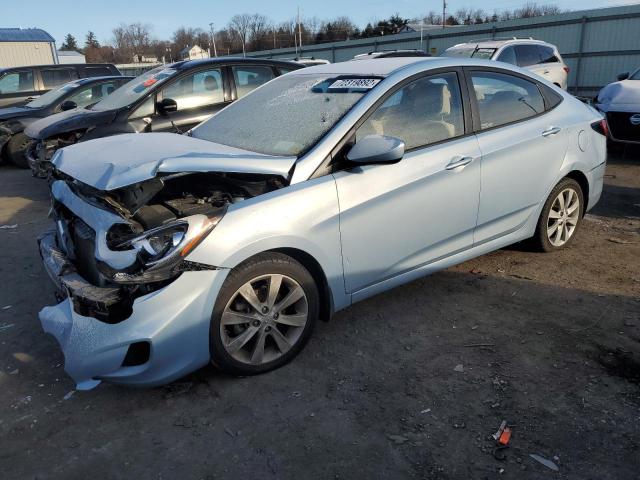 Photo 1 from auction – 2013 HYUNDAI ACCENT GLS with VIN KMHCU4AE4DU282303