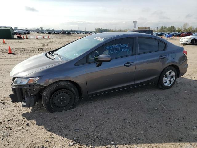 HONDA CIVIC LX 2015 with VIN 19XFB2F50FE053929 - Photo from auction