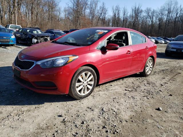 KIA FORTE LX 2016 with VIN KNAFX4A65G5574765 - Photo from auction
