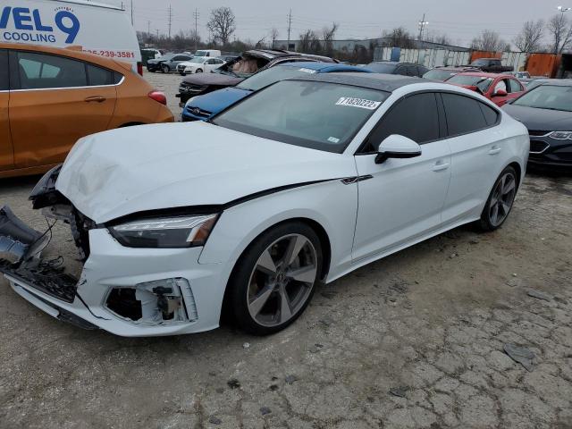 AUDI A5 PREMIUM 2021 with VIN WAUFACF55MA042771 - Photo from auction