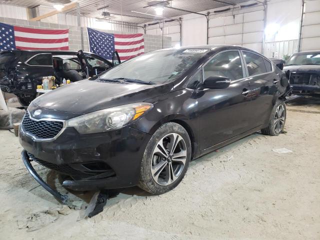 KIA FORTE EX 2014 with VIN KNAFX4A87E5124470 - Photo from auction