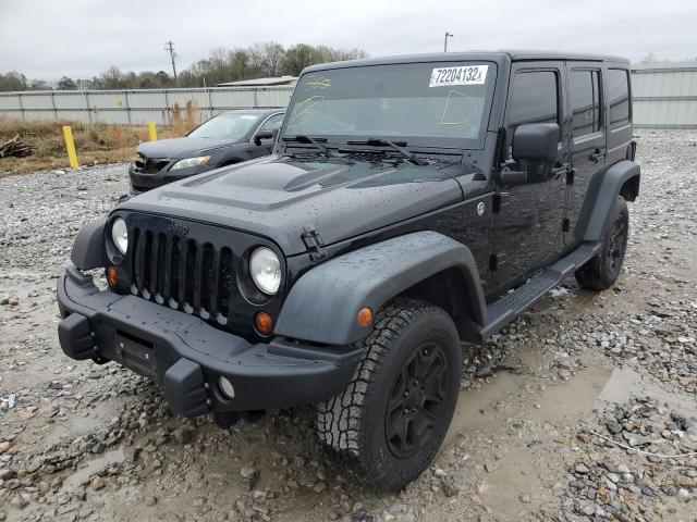 JEEP WRANGLER U 2013 with VIN 1C4BJWEG1DL631259 - Photo from auction