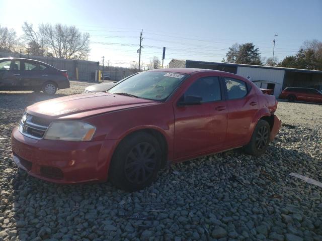 DODGE AVENGER SE 2012 with VIN 1C3CDZAB9CN216933 - Photo from auction
