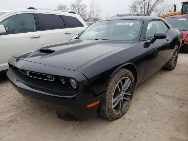 DODGE CHALLENGER 2019 with VIN 2C3CDZKG0KH587741 - Photo from auction