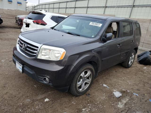 HONDA PILOT EXL 2012 with VIN 5FNYF3H67CB007464 - Photo from auction