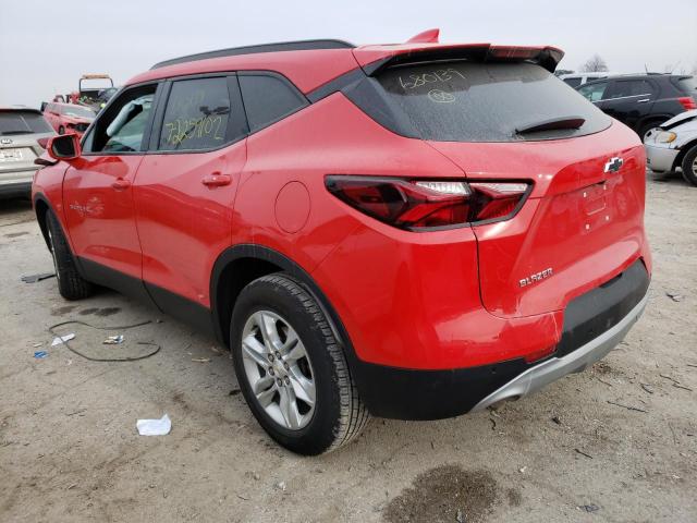 Photo 2 from auction – 2020 CHEVROLET BLAZER 2LT with VIN 3GNKBCRS2LS680139