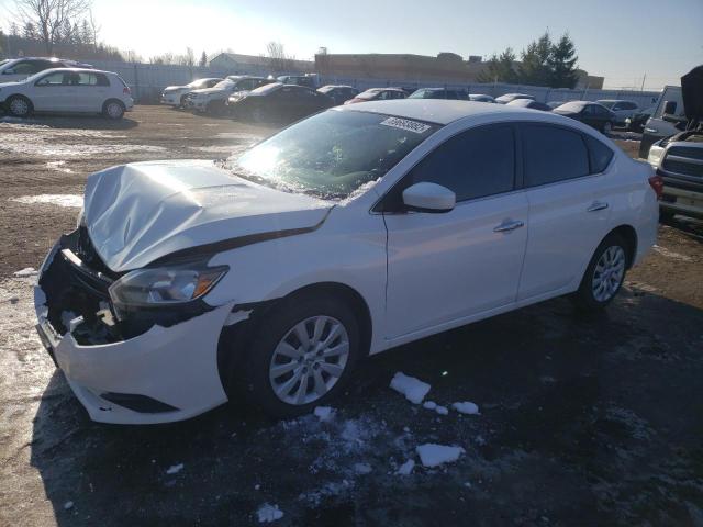 NISSAN SENTRA S 2017 with VIN 3N1AB7AP1HL661038 - Photo from auction