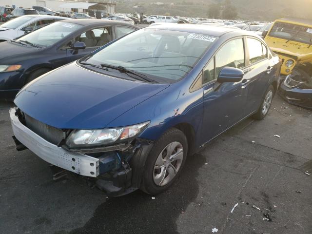 HONDA CIVIC LX 2014 with VIN 19XFB2F59EE217662 - Photo from auction