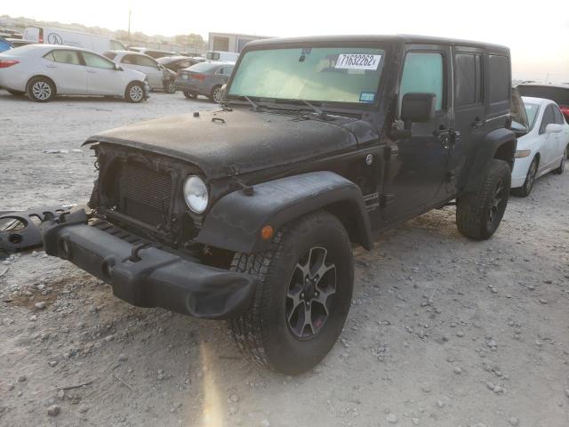 JEEP WRANGLER U 2018 with VIN 1C4BJWDG0JL910554 - Photo from auction