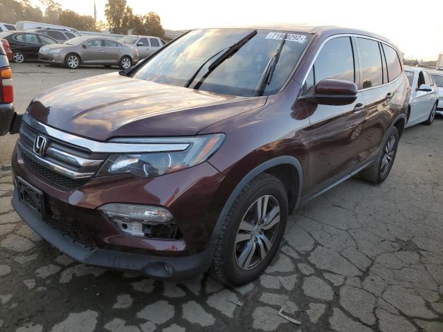 Photo 1 from auction – 2017 HONDA PILOT EXL with VIN 5FNYF5H5XHB039769