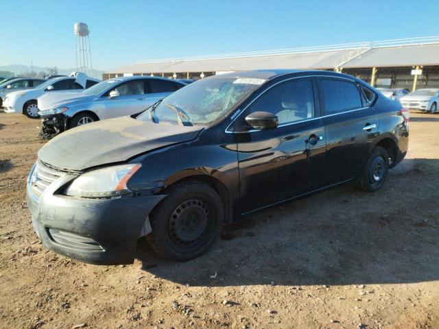 NISSAN SENTRA S 2013 with VIN 3N1AB7AP2DL773874 - Photo from auction
