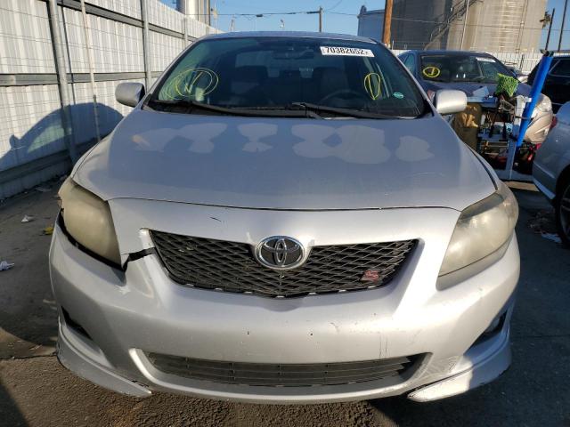 Photo 5 from auction – 2009 TOYOTA COROLLA BA with VIN 1NXBU40E29Z050240