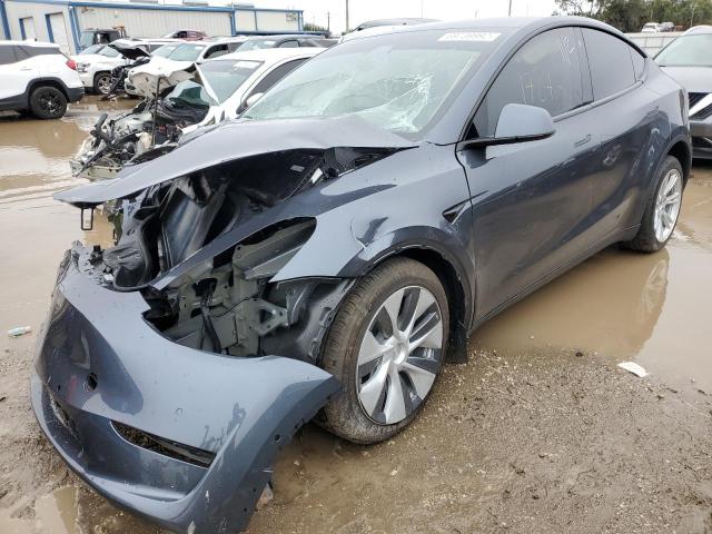TESLA MODEL Y 2022 with VIN 7SAYGDEE5NA005357 - Photo from auction