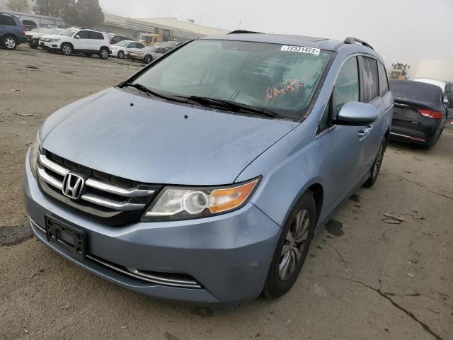 HONDA ODYSSEY EX 2014 with VIN 5FNRL5H69EB094277 - Photo from auction