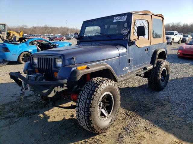 JEEP WRANGLER 1991 with VIN 2J4FY29S7MJ120174 - Photo from auction