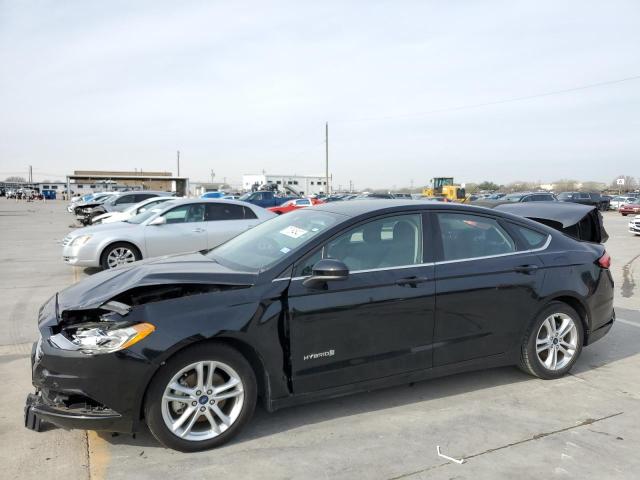 FORD FUSION SE 2018 with VIN 3FA6P0LU0JR133367 - Photo from auction