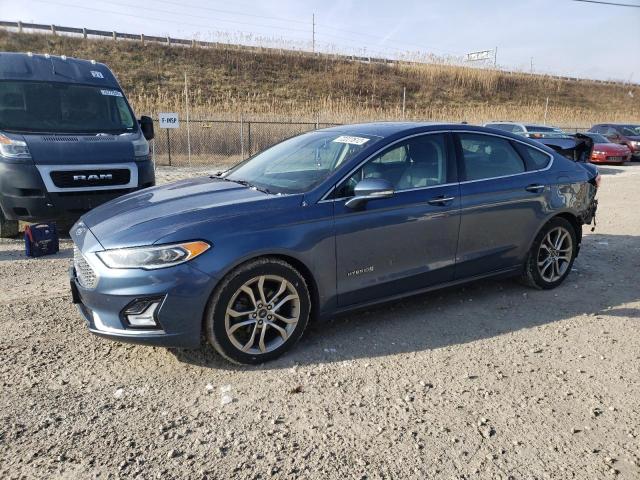 FORD FUSION TIT 2019 with VIN 3FA6P0RU3KR121626 - Photo from auction