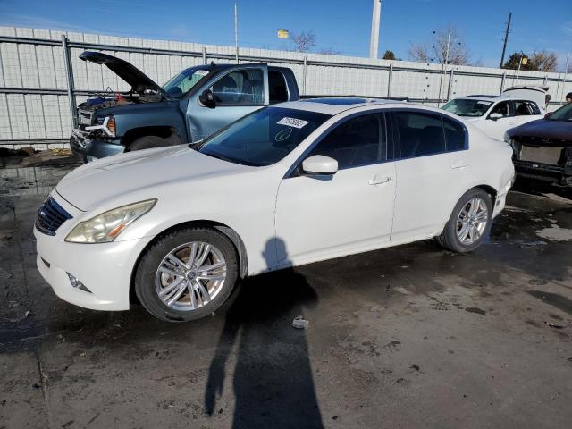INFINITI G25 BASE 2011 with VIN JN1DV6AP3BM600222 - Photo from auction