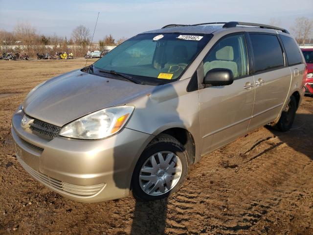 TOYOTA SIENNA CE 2005 with VIN 5TDZA23C65S340926 - Photo from auction