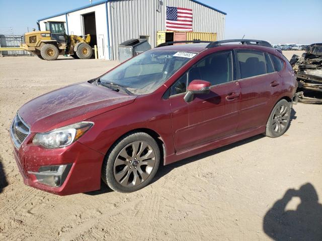 SUBARU IMPREZA SP 2015 with VIN JF1GPAZ63FH324289 - Photo from auction