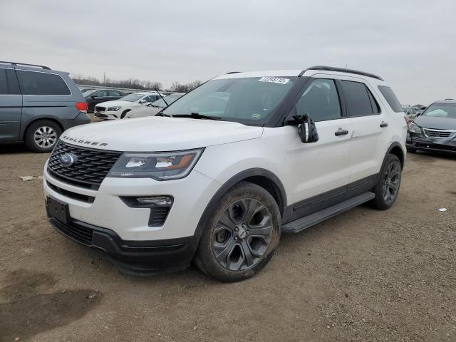 FORD EXPLORER S 2018 with VIN 1FM5K8GT3JGA32900 - Photo from auction