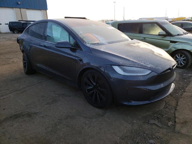 Photo 4 from auction – 2022 TESLA MODEL X with VIN 7SAXCBE53NF334251