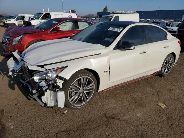 INFINITI Q50 PREMIU 2017 with VIN JN1EV7AR1HM832743 - Photo from auction