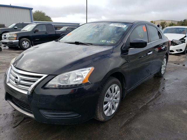 NISSAN SENTRA S 2015 with VIN 3N1AB7AP1FL692559 - Photo from auction