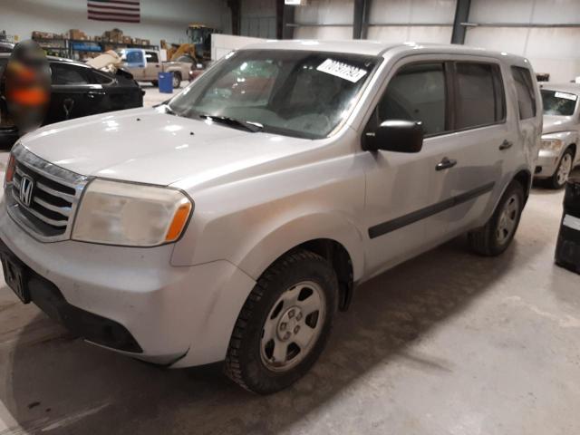 HONDA PILOT LX 2012 with VIN 5FNYF4H22CB052346 - Photo from auction