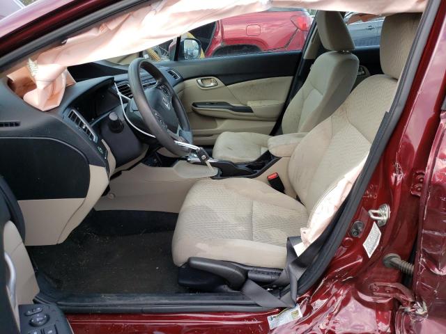 Photo 7 from auction – 2014 HONDA CIVIC LX with VIN 2HGFB2F55EH522369