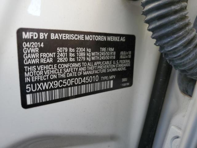 Photo 14 from auction – 2015 BMW X3 XDRIVE2 with VIN 5UXWX9C50F0D45010