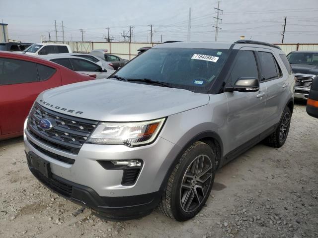 FORD EXPLORER X 2019 with VIN 1FM5K7D88KGB20837 - Photo from auction