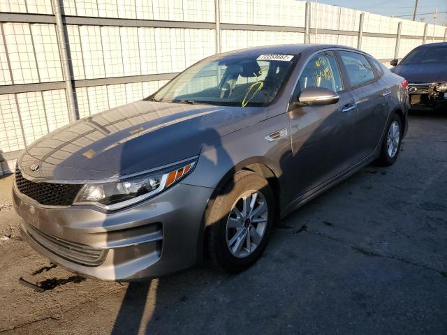 KIA OPTIMA LX 2016 with VIN 5XXGT4L3XGG013673 - Photo from auction
