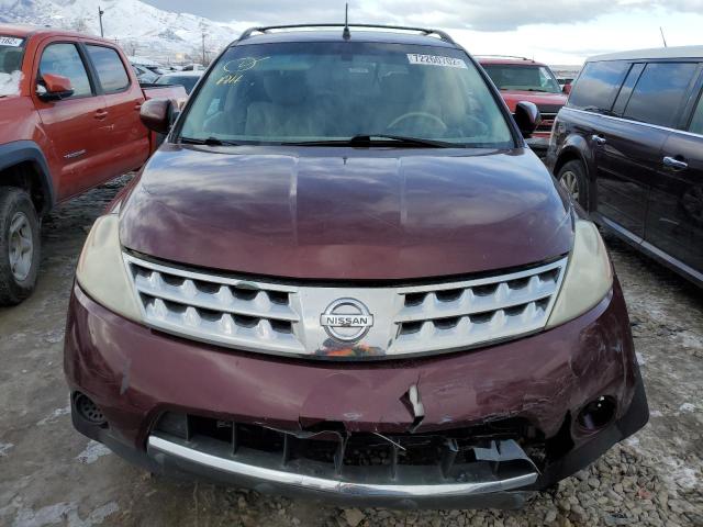 Photo 5 from auction – 2007 NISSAN MURANO SL with VIN JN8AZ08W87W619928