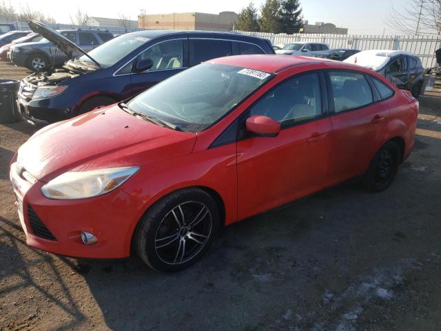FORD FOCUS SE 2012 with VIN 1FAHP3F25CL198236 - Photo from auction