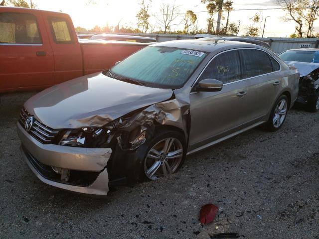 VOLKSWAGEN PASSAT SEL 2015 with VIN 1VWCV7A3XFC075955 - Photo from auction