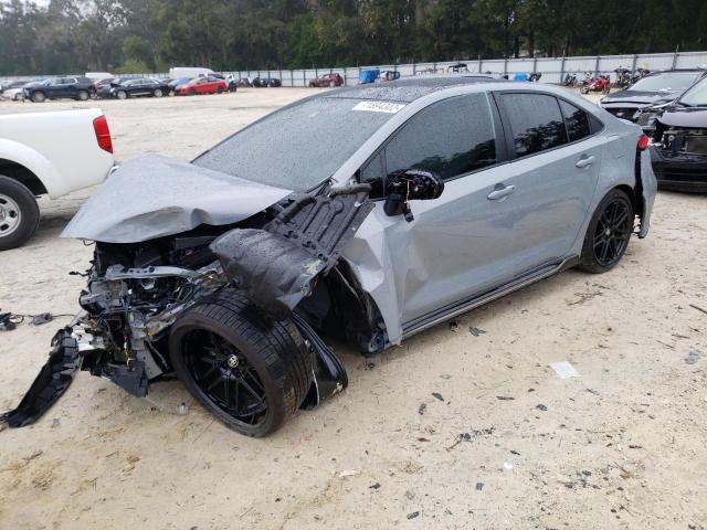 TOYOTA COROLLA SE 2022 with VIN 5YFS4MCE7NP120287 - Photo from auction