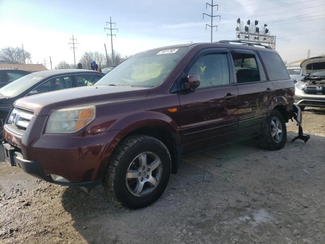 HONDA PILOT EX 2007 with VIN 2HKYF18407H526155 - Photo from auction