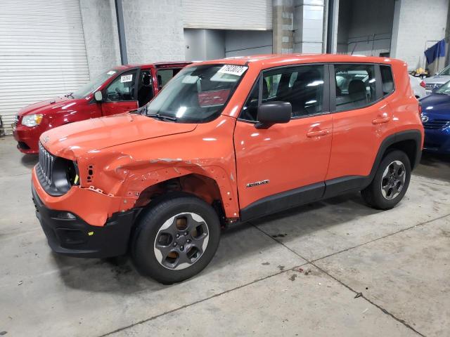 JEEP RENEGADE S 2016 with VIN ZACCJBAT0GPD03640 - Photo from auction