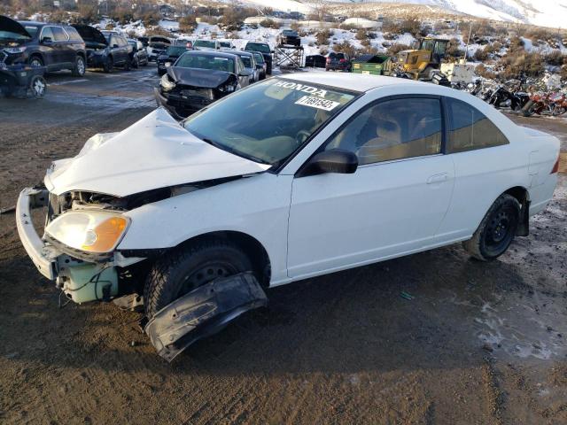 HONDA CIVIC LX 2002 with VIN 1HGEM22512L040654 - Photo from auction