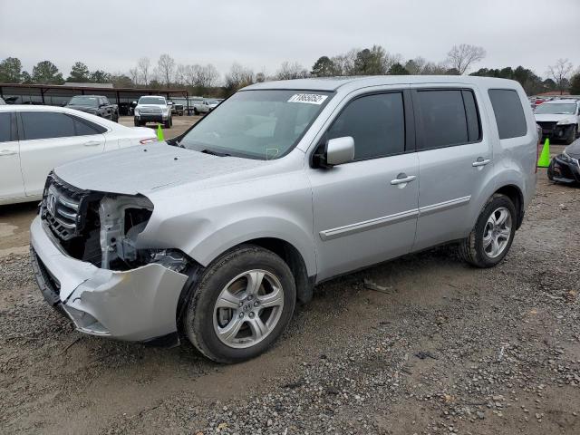 HONDA PILOT EXL 2012 with VIN 5FNYF3H59CB006274 - Photo from auction