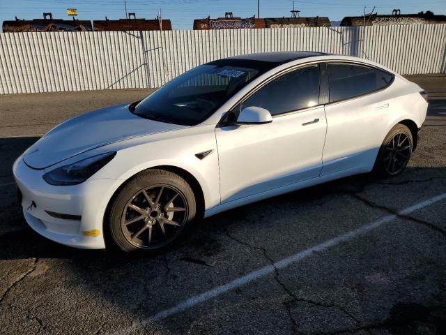 TESLA MODEL 3 2021 with VIN 5YJ3E1EA0MF096757 - Photo from auction