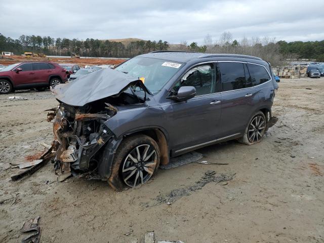 HONDA PILOT ELIT 2021 with VIN 5FNYF6H08MB005754 - Photo from auction
