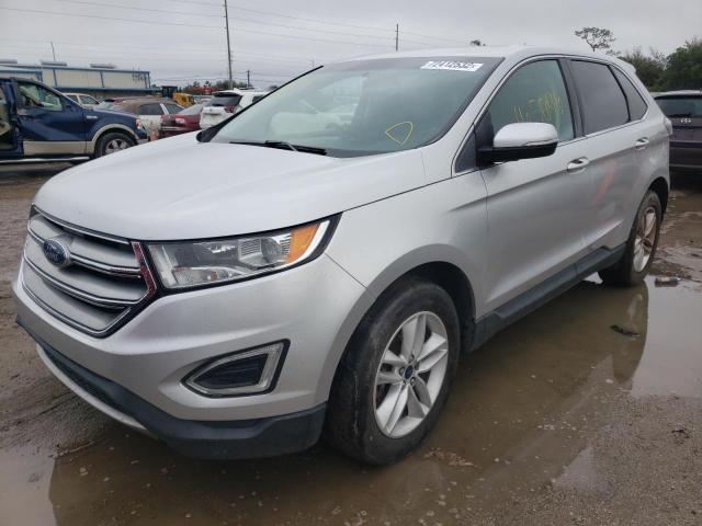 FORD EDGE SEL 2015 with VIN 2FMTK4J84FBB72666 - Photo from auction