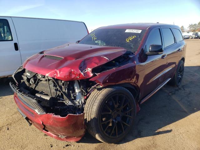 DODGE DURANGO R/ 2018 with VIN 1C4SDJCT3JC289447 - Photo from auction