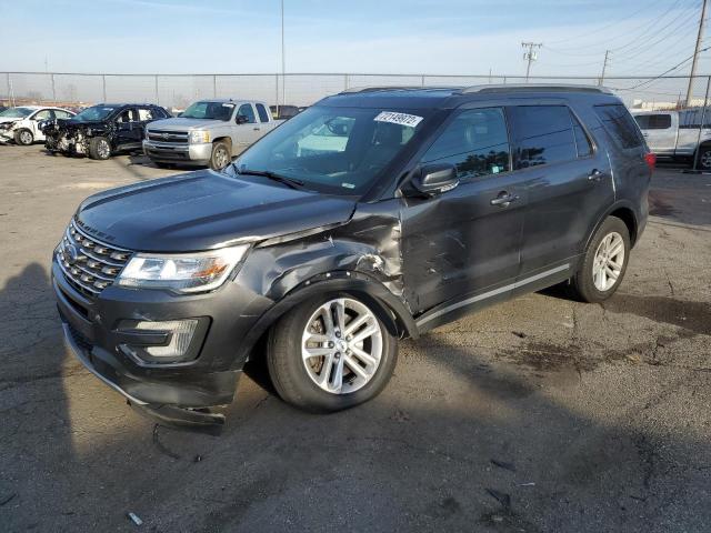 FORD EXPLORER X 2017 with VIN 1FM5K7D87HGD11352 - Photo from auction
