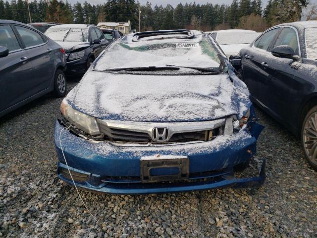 Photo 5 from auction – 2012 HONDA CIVIC EX with VIN 19XFB2F80CE335333